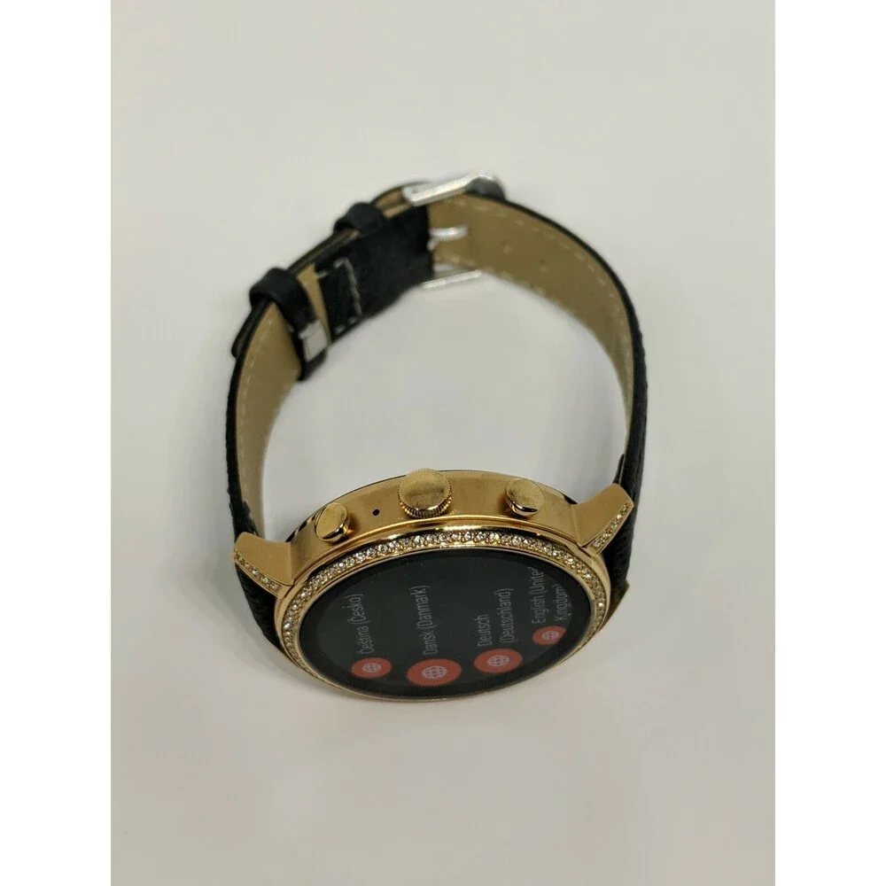Fossil Gen 4 Authentic Genuine Digital Smart Watch FTW6015 BK255